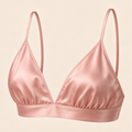 Bambi Pink Dappled Silk Bra Top