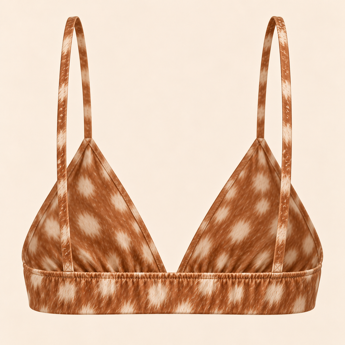 Dappled Silk Bra Top