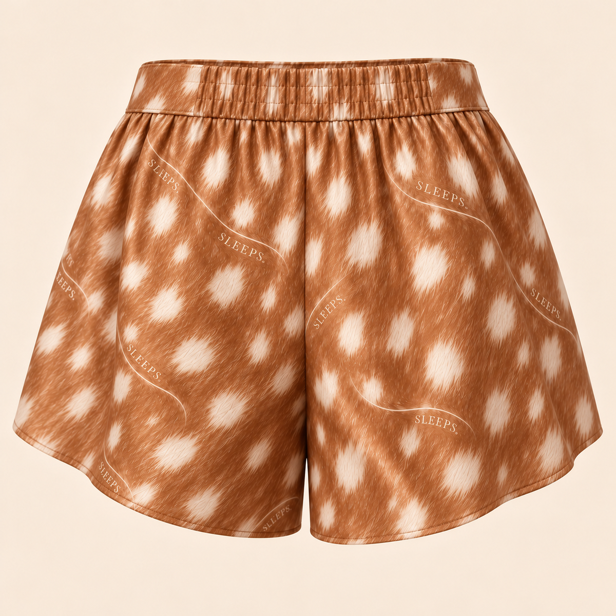 Dappled Silk Shorts