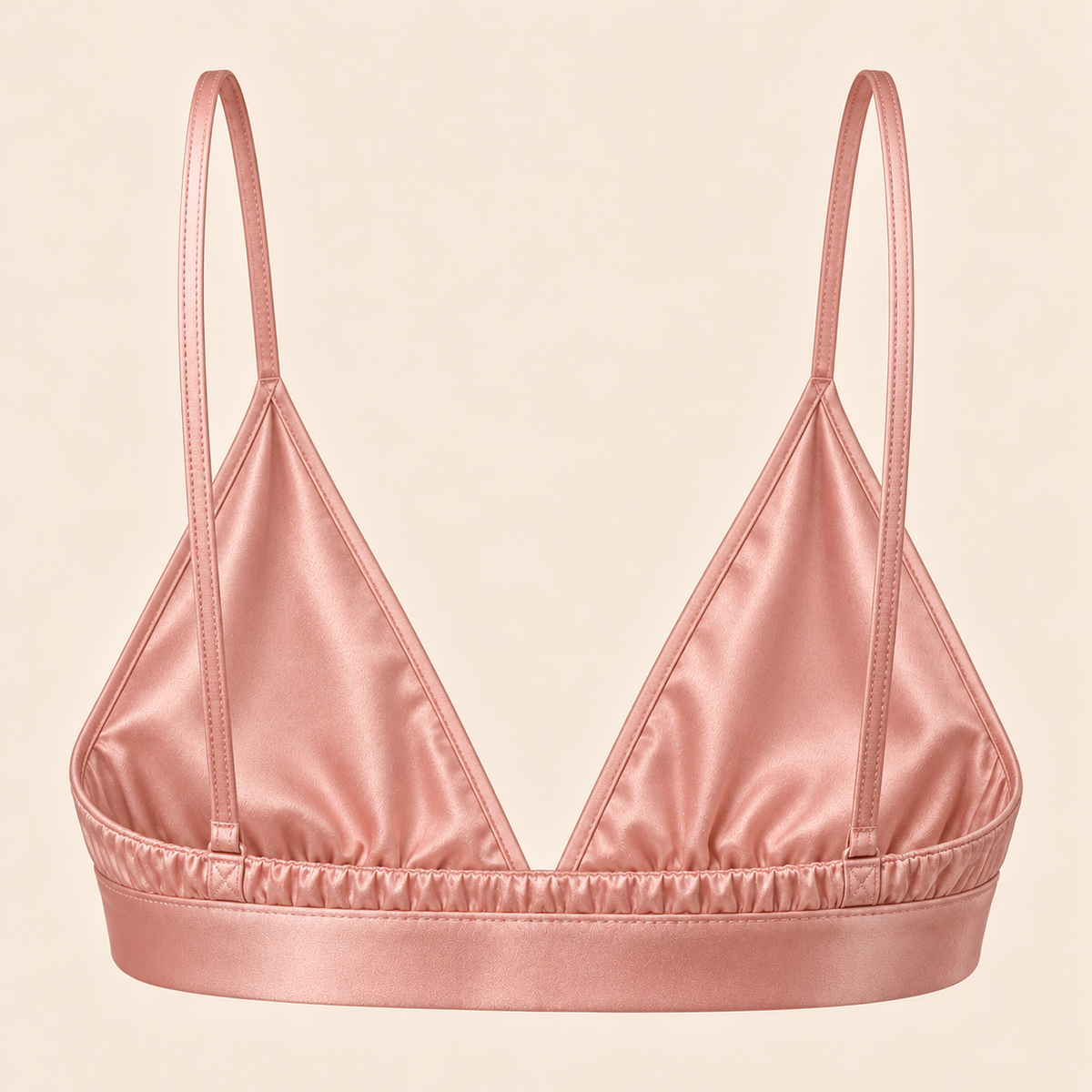 Bambi Pink Dappled Silk Bra Top
