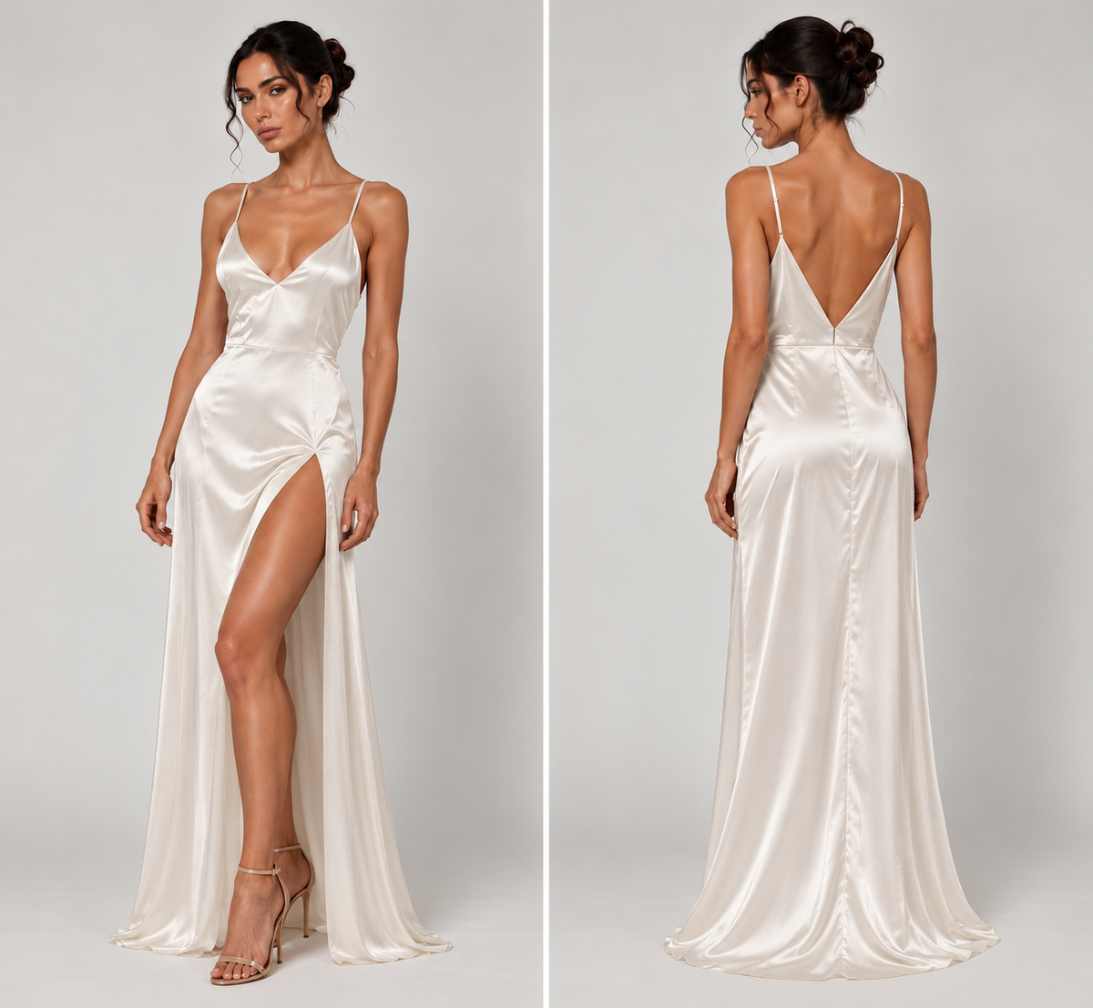 Pearl Odette Set — slip front back photograph
